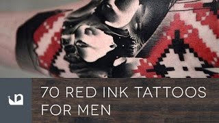 70 Red Ink Tattoos For Men