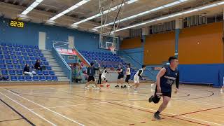 17 02 2025 NW Basketball League Weekday S4 Game 33 Falcon 白 vs 轟烈會 藍 Q2