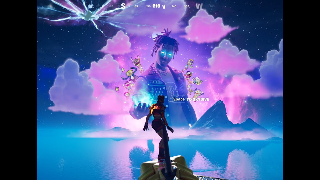 Fortnite Juice Wrld Live Event Youtube