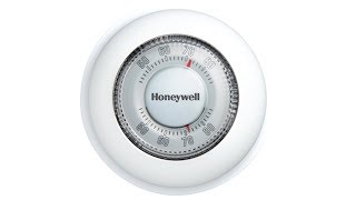 Honeywell Round Heat/Cool Manual Thermostat (CT87N1001)