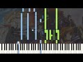 animenz air tv kanon 2006 clannad after story piano medley piano tutorial synthesia