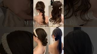 #お客様フォト 洋装フォトウェディングのヘアスタイル\u0026アクセサリー✨ドレスや叶えたい雰囲気に合わせたスタイルがおしゃれですよね🫧#スタジオaim #フォトウェディング #ウェディング #結婚式