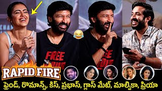 Anchor Ravi RAPID FIRE With Gopichand | Prabhas | Anushka | Bhimaa | Telugu Varthalu