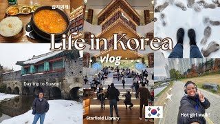 Life in Korea | day trip to Suwon, school days,  language exchange