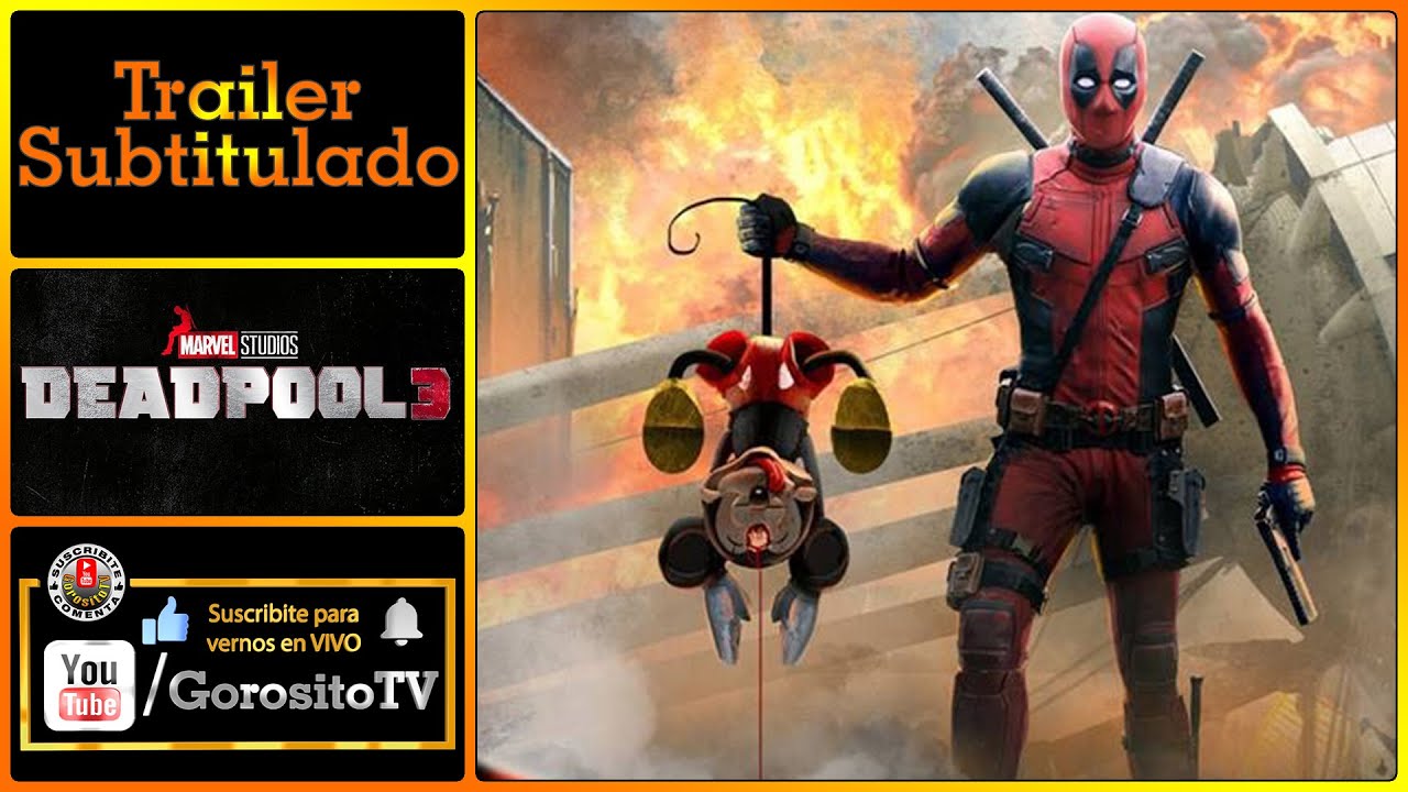 Deadpool 3 Tráiler Conceptual Subtitulado Al Español Ryan Reynolds