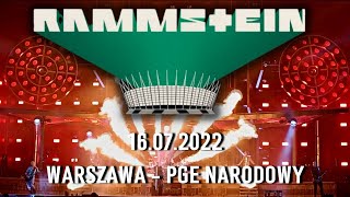 FULL SHOW Rammstein Live  At Europe Stadium Tour WARSAW | Full Concert | 14.07.2022