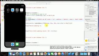 CRUD in IOS with SQLite Objective C