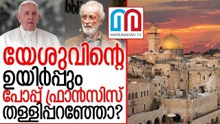 യേശുവിന്റെ ഉയിര്‍പ്പും പോപ്പ് ഫ്രാന്‍സിസ് തള്ളിപ്പറഞ്ഞോ? | vatikan |