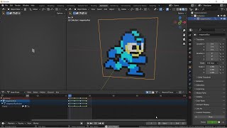 Animating Sprite Sheets in Blender.