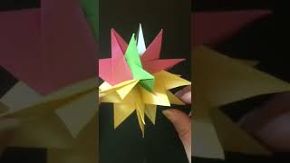Origami Cockscomb Kusudama