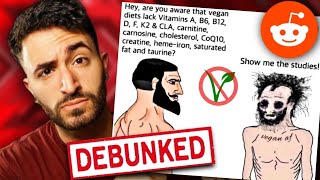 The WORST Anti-Vegan Meme of All Time | FULLY DEBUNKED With Science!