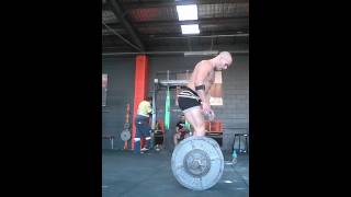 235kg deadlift injury