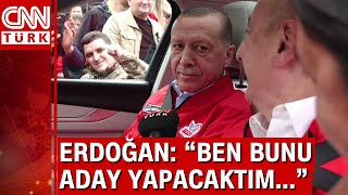 Cumhurbaşkanı Erdoğan ile Fulya Öztürk arasında gülümseten diyalog