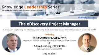 The eDiscovery Project Manager