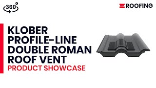 Klober Profile-Line Double Roman Roof Vent - 360 Product Showcase