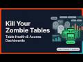 Stop Guessing Table Health — Let These Dashboards Tell You