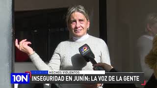 INSEGURIDAD EN JUNÍN: La voz de la gente tras los violentos hechos delictivos