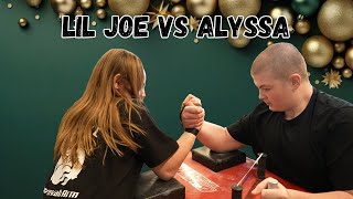 Arm Fit Club Christmas Invitational - Lil Joe Vs Alyssa (right arm)