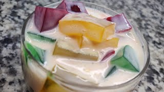 #aprenda Fazer Mosaico de Gelatina Colorida De Um Jeito Diferente #receitasdoandy