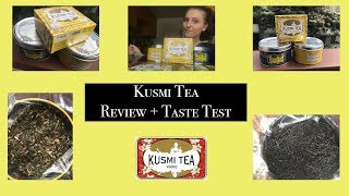 Kusmi Tea Unboxing \u0026 Taste Test | Review