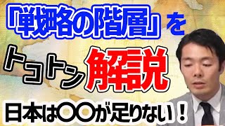 日本人に致命的に足りていない考え方！「戦略の階層」徹底解説！【奥山真司切り抜き】