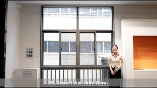 【Instime】Residential home aluminium windows and doors large aluminium double glass sliding windows