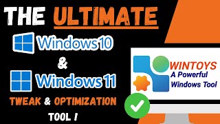 The ULTIMATE Windows 11 Optimization Tool !