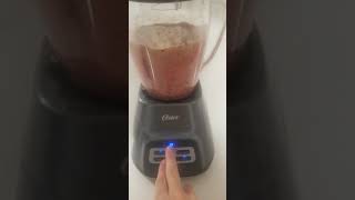 Oster Master Series Blender with Texture Select Settings - 800 Watts (1st time using this blender)