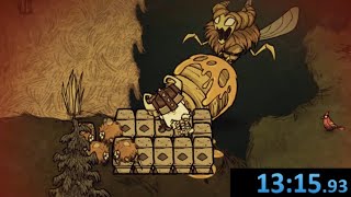 DST Speedrun Bee Queen kill in 13:15.93 (seeded)