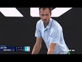 carlos alcaraz masterious tennis vs daniil medvedev full highlights before dubai open 2025 hd