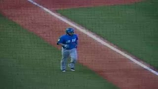 Johnny Monell goes yard for the 51s