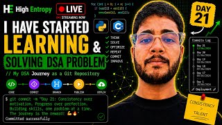 Day 21 DSA Learning | Problem Solving Using Python