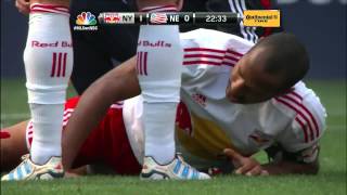 Thierry Henry injured - Goal scoring leader pulls hamstring as the Red Bulls take on the Revolution