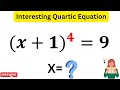 (x+1)^4=9 | Interesting Math Olympiad Problem