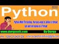 Python MultiThreading: Various ways to define a thread,get and set name of a Thread