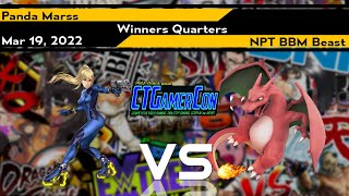 [Smash Ultimate] Panda | Marss vs NPT BBM | Beast - CT Gamercon 5 (W.Quarters)