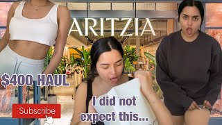 HUGE $400 ARITZIA TRY ON HAUL | Anna Balikbayan