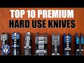 Top 10 Best Hard Use Overbuilt High End Folding Knives