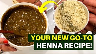 Henna Hair Dye Recipe with Fenugreek for Moisture and Hair Growth