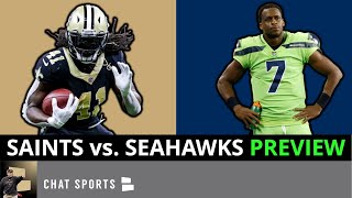 Saints vs. Seahawks Preview, Prediction, Injury Report, Terron Armstead, Alvin Kamara | NFL Week 7