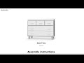 dadada Baby | Boston 5-drawer Dresser Unboxing & Assembly Video