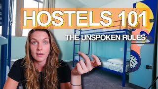 WATCH THIS  before you stay in a HOSTEL for the first time | Tips for beginners