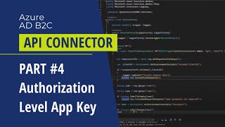 Azure AD B2C: API Connector Authorization