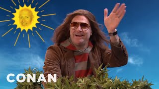 Robbie The Cameraman Has A Weed Motorcycle | CONAN on TBS