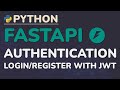 Python FastAPI Tutorial (Part 10): Authentication - Registration and Login with JWT