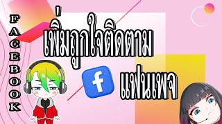 วิธีเพิ่มถูกใจติดตามเพจ ปั๊มไลค์เพจเฟส เพิ่มผู้ติดตามเพจ ยอดถูกใจติดตามเพิ่ม