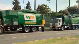 parked wm trucks