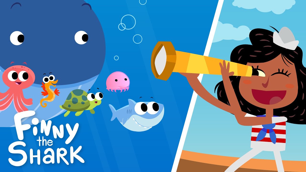 A Sailor Went To Sea | Kids Song | Finny The Shark - YouTube