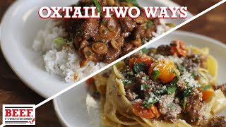 Filipino Jamaican Oxtail and Oxtail Pappardelle with Chef Jordan Andino