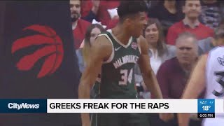 Are Greektown residents cheering for the ‘Greek Freak’?